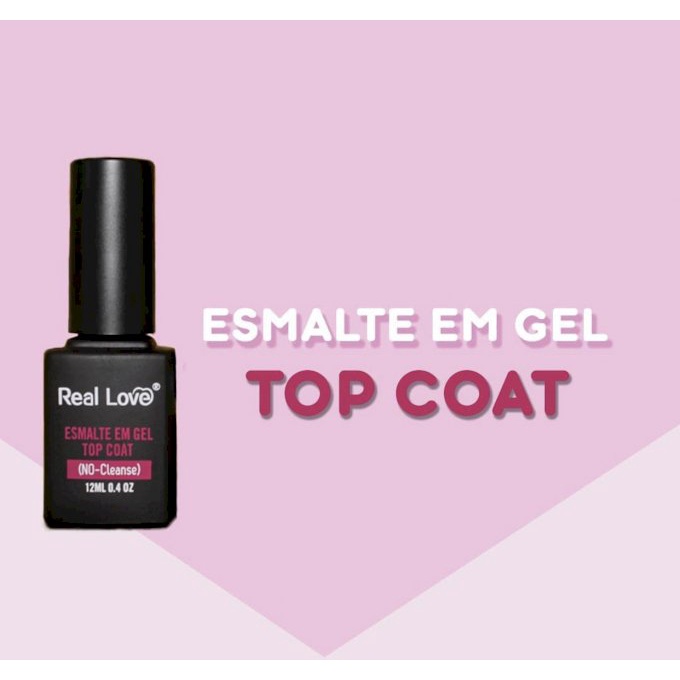 TOP COAT REAL LOVE NO CLEANSE 12ML GEL 04